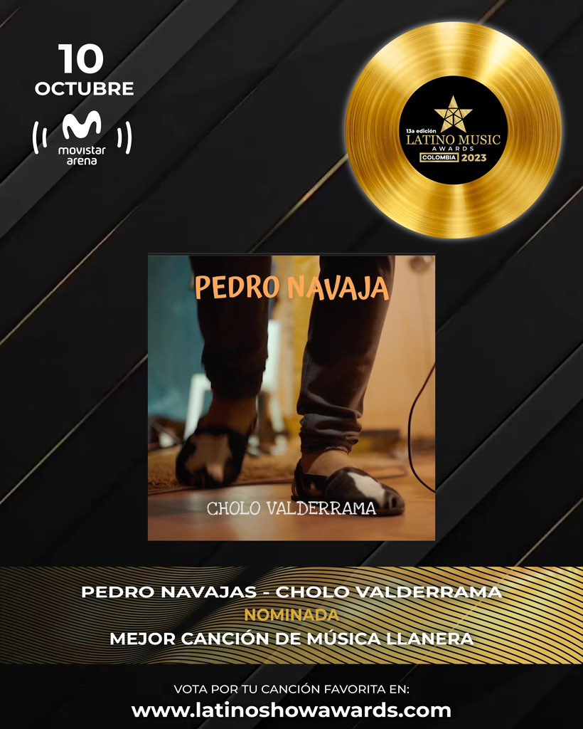 CholoValderrama's tweet photo. Me llega esto, tres nominaciones a los @LatinoShowAward gracias Dios 🙏 https://t.co/Hjwvi9eLv8