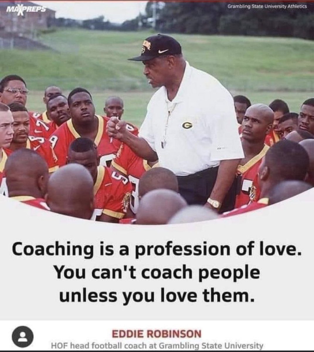 Coach Dale Rule (@everyonewalk) on Twitter photo Coach Robison is in the HOF for a reason. He gets it!! Can’t coach them if you don’t Love them! I wish all who used the title of coach understood the most valuable part of coaching! #popwpf #knightvision #werecoming #kingswayfootball <a href="/KWCSFootball/">King's Way Football</a> Coach Robison is in the HOF for a reason. He gets it!! Can’t coach them if you don’t Love them! I wish all who used the title of coach understood the most valuable part of coaching! #popwpf #knightvision #werecoming #kingswayfootball <a href="/KWCSFootball/">King's Way Football</a>