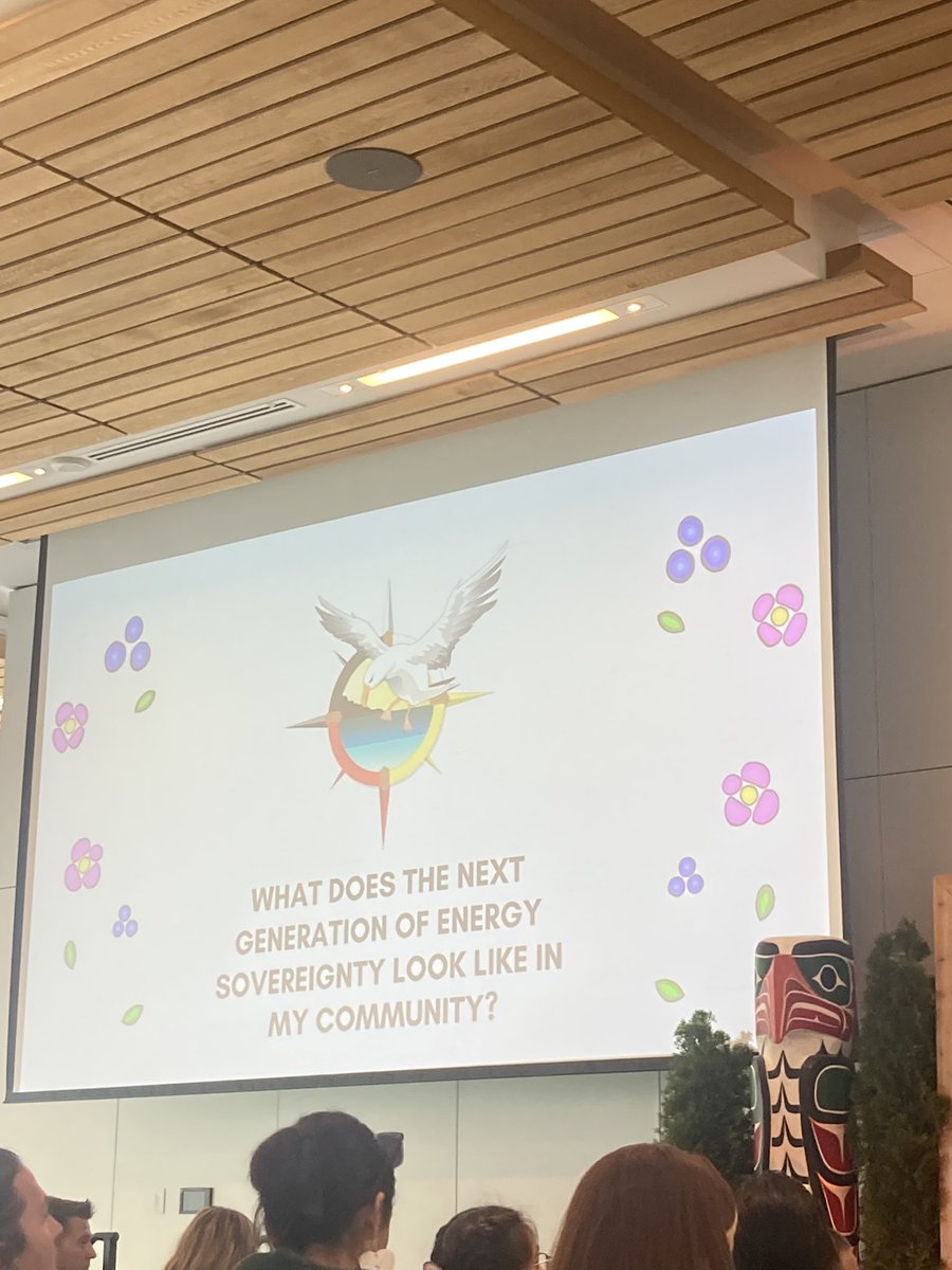 StephenJWT's tweet photo. @IndigClnEnergy @LIDevCorp @SacredEarthSOL @SixNationsGR Hearing from the @IndigClnEnergy 2023 cohort of 20/20 Catalysts has been so powerful.
Brave, transformative work happening with, by and for Indigenous communities with sovereignty and community benefits at the centre.
#IndigenousCleanEnergy #RenewableEnergy https://t.co/Ul3VtyTnOx