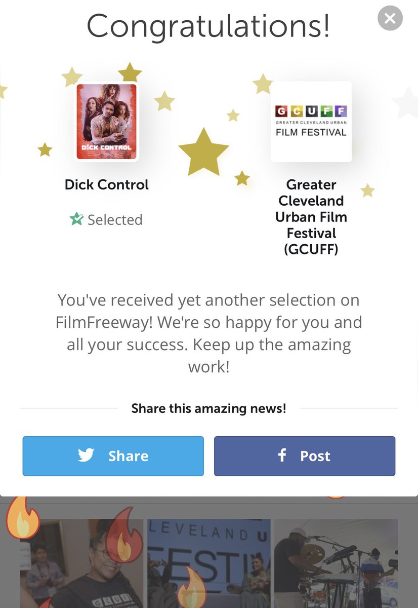 RayvenChoi's tweet photo. This film has taken home FIVE TROPHIES in the past 11 months. In September, we’re headed to Cleveland for the @GCUFF with the hopes of taking home trophy number SIX! I hear Cleveland ROCKS…we’re gonna see about that! 😃 #shortfilm #indiefilm #cleveland #dickcontrol #misogyny https://t.co/GWYXcWJtjR