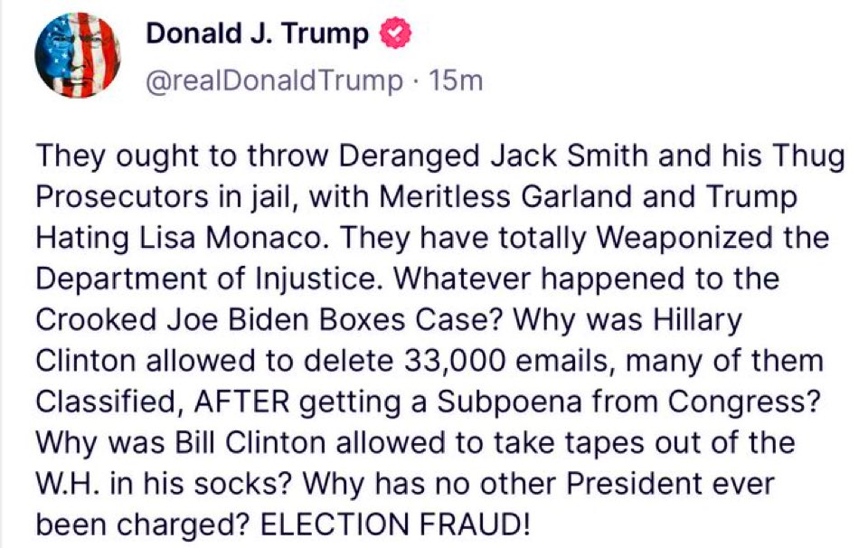 7Veritas4's tweet photo. The 5 stages of coping with federal indictments:

1. Denial - He wrestles with it every day

2. Anger - Been stuck here for 2 years

3. Bargaining - Outsourced to his lawyers. Not working out so well

4. Depression - watch for bulk orders of McDonalds 

5. Acceptance - will happen in court.