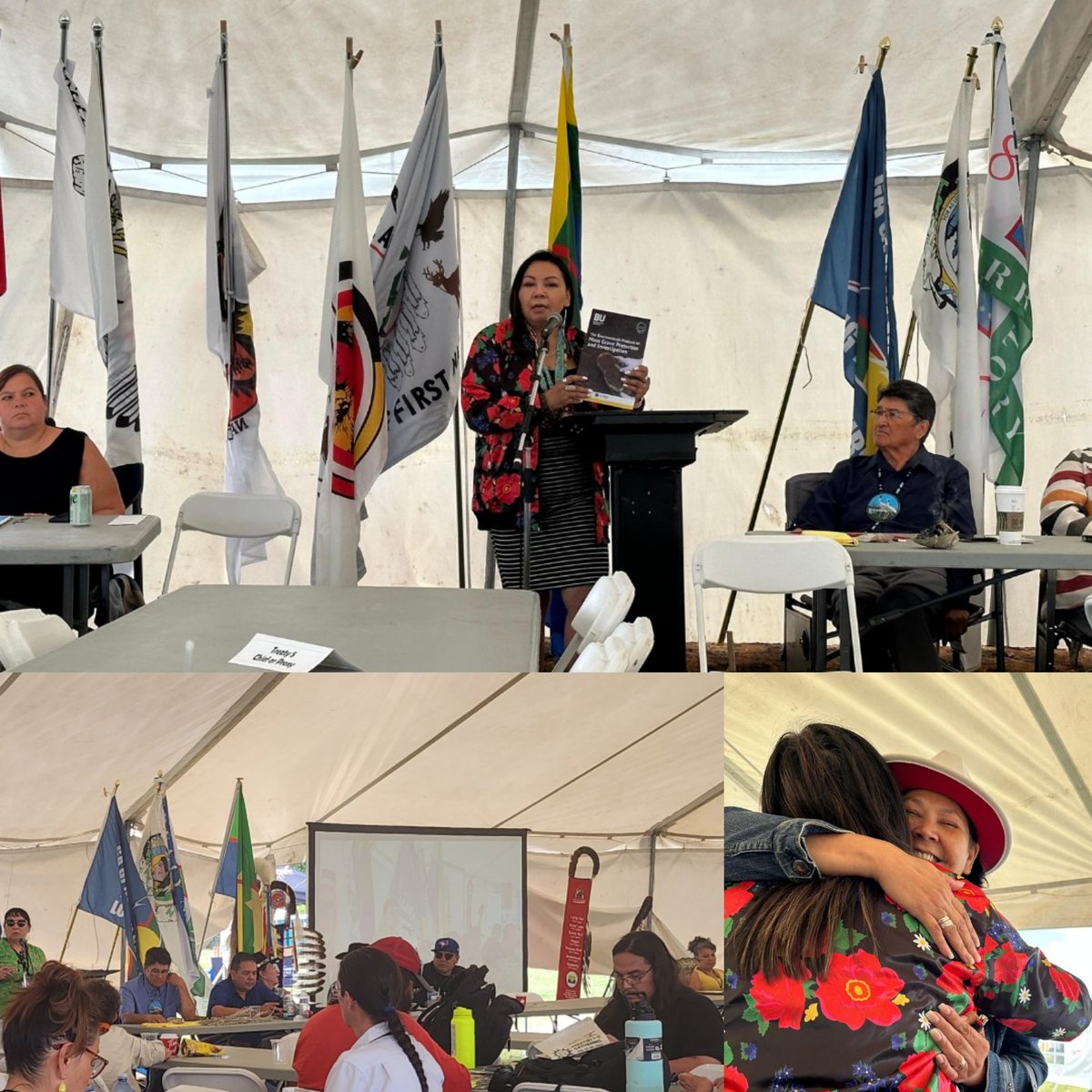It was an honour and my pleasure to present some of work <a href="/TheICMP/">ICMP</a> International Commission on Missing Persons today at the Treaty  1-11 Gathering, ekosani for having me.  See you all again soon, and ekosani for all the wisdom and knowledge that was shared.  Ninhnunaskihmon