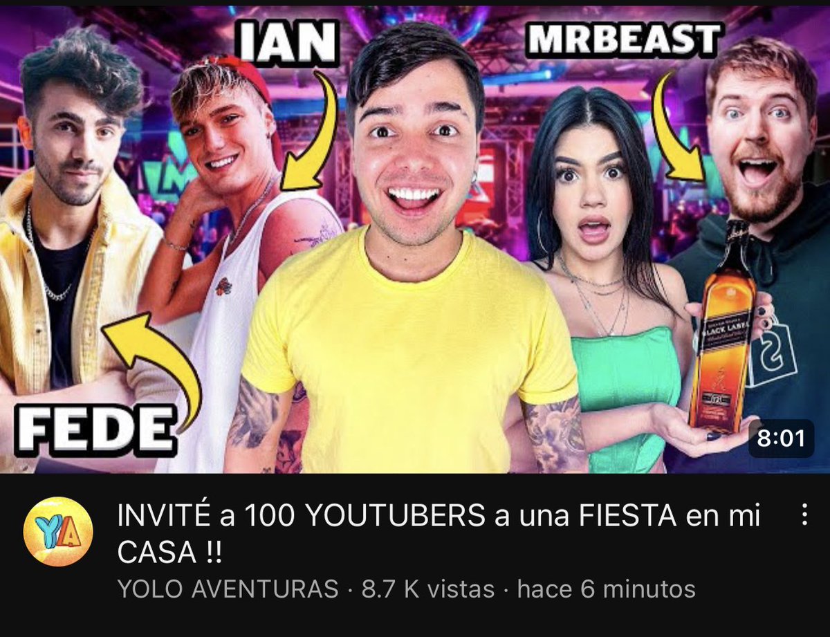 aventureroencol's tweet photo. Nuevo vídeo en el canal de yoloaventuras ve a verlo 

https://t.co/j641o46qNv https://t.co/SbJkmTEAMD