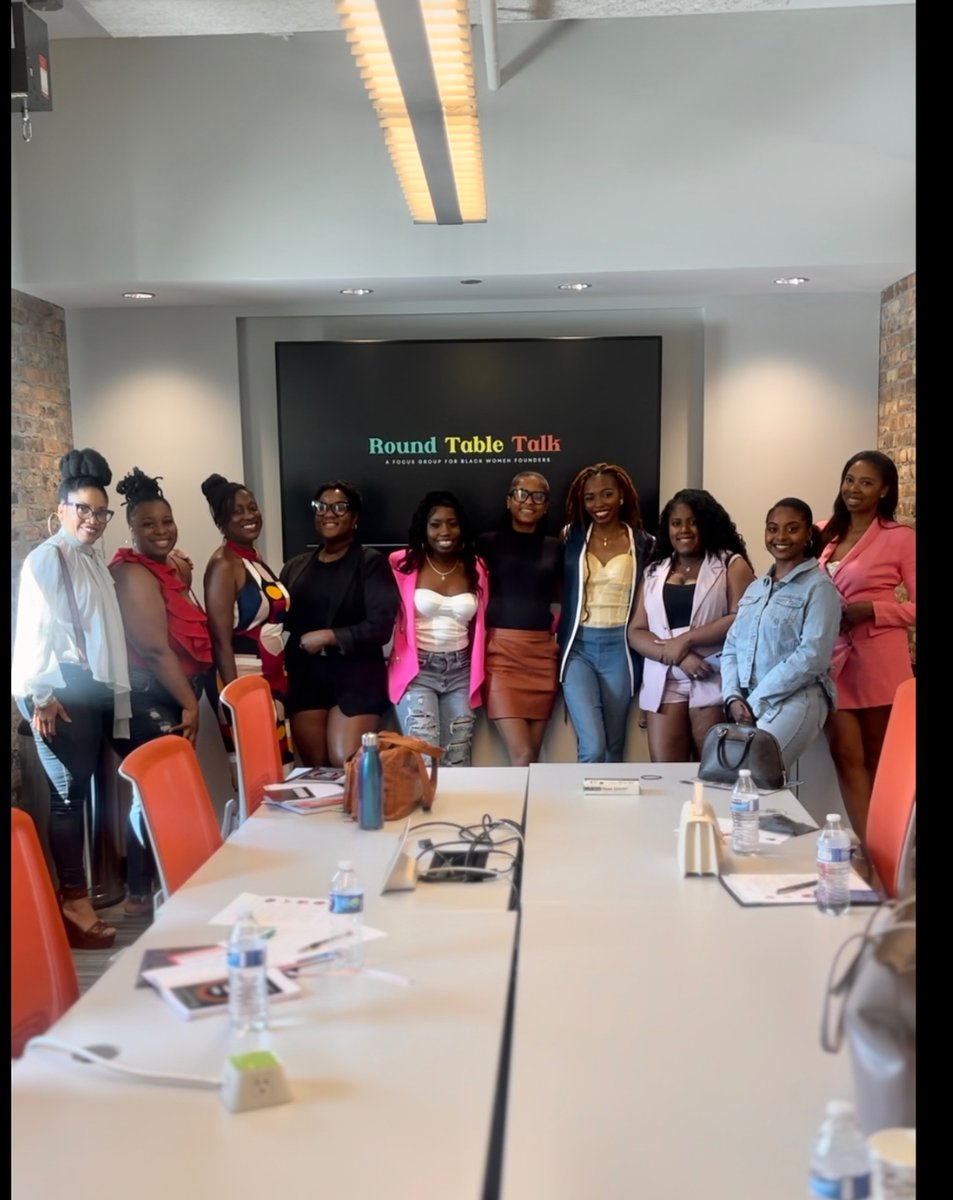 treazurequest's tweet photo. Today, at the Polsky Center at the University of Chicago, Boss Women Matter, a Business Framework Academy founded by Aleah Moore, held its first session of the #RoundTableTalk. We had thought provoking discussions on 70 Terms Every Founder Should Know, pitch deck contents &amp; more! https://t.co/ht8k9dRZeG