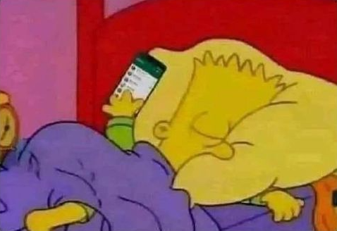 ¿Por qué aparecías en línea y no me respondías? 
Yo: