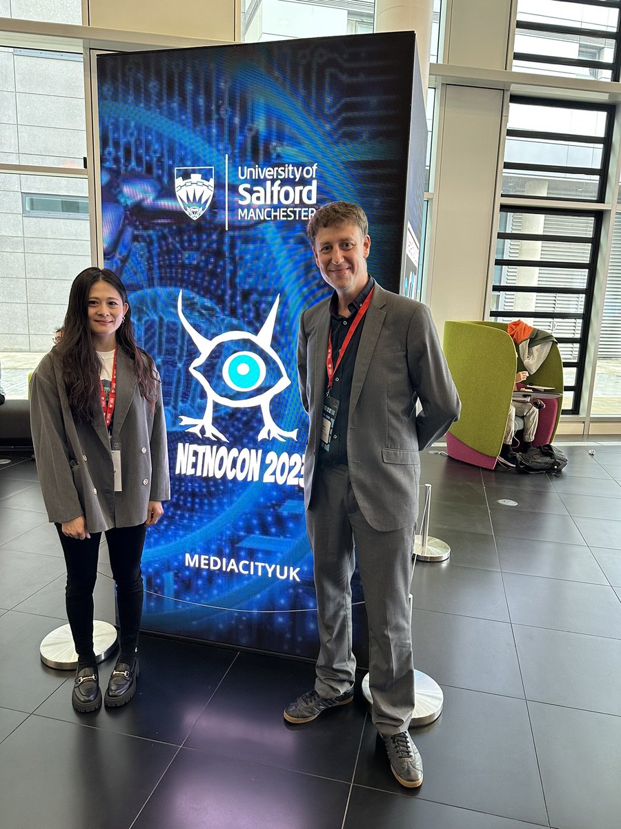 PaulineYuPY's tweet photo. Feel like I had a great dream but it has actually happened and will be continuing. My very first time presenting at conference, first time meeting @Kozinets at the first conference of #netnography Much appreciated all the organizers of it and @SalfordUni . #netnocon23 https://t.co/SHEOg5FDJs