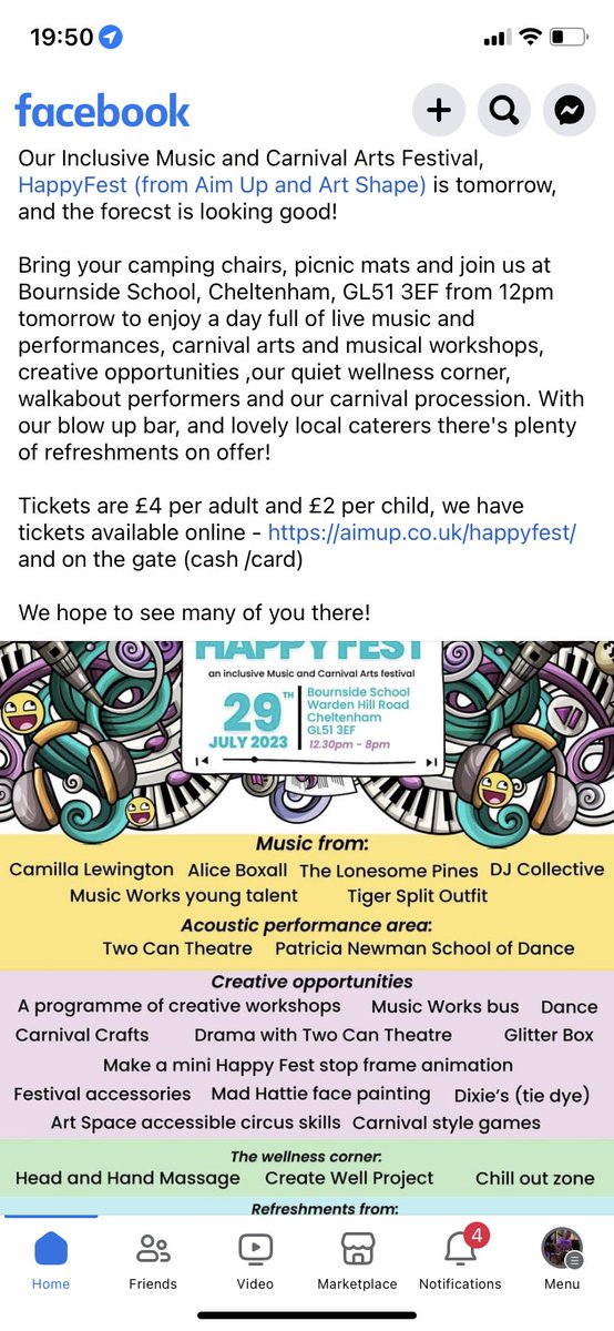 #happyfest #Cheltenham #cheltenhammusic
#charity #aimhigh #tigersplitoutfit #keepmusiclive
