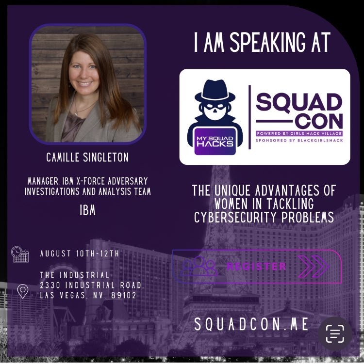 I’m honored to be speaking at #squadcon as part of #hackersummercamp in Las Vegas this year.

If you’d like to join (at a discount!) you can use the promo code BetterwithFriendsSpeakers to unlock 15% off the cost of admission.

Tickets are available at SquadCon.me