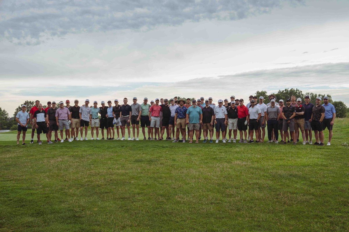 OhioStateMHKY's tweet photo. It was great to see so many of our alumni back at today’s golf outing🌰🏒

#BuckeyesForLife #GoBucks @OhioStateAlumni https://t.co/3mh5hh9ICo