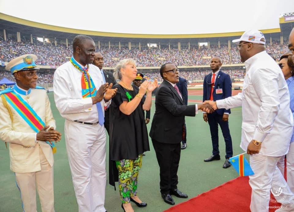 SMfute's tweet photo. IX ès jeux de la francophonie : organisation réussie, mention spéciale au Bourgmestre de la commune mère de Kinshasa pour la discipline, Amour et hospitalité au stade des Martyrs qui se trouve dans sa juridiction.
Félicitations ! https://t.co/5Kw1Bah1tH