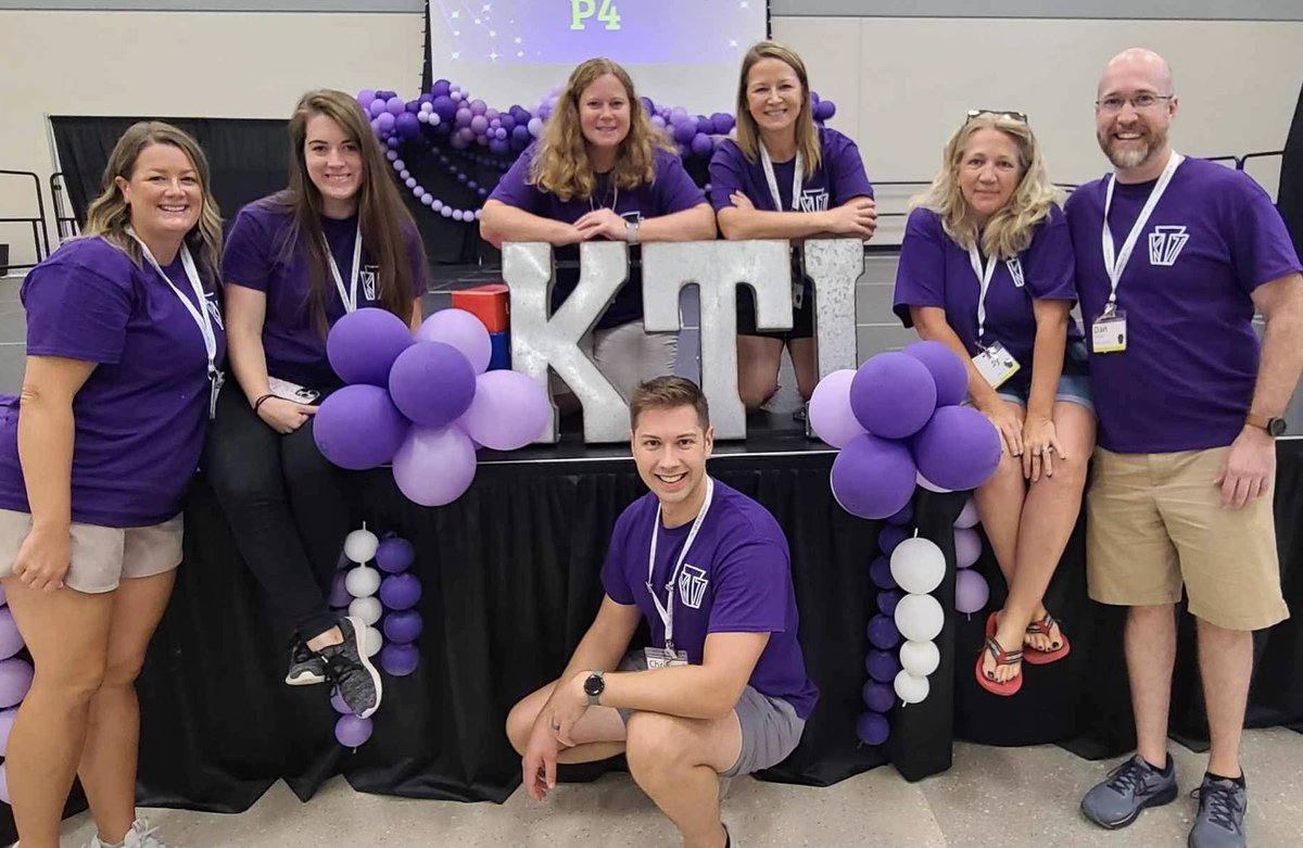 lauramurray530's tweet photo. Had the most amazing week at #ktisummit ! We worked hard, learned a lot, and had the most fun at any PD, ever. Truly life changing! #ktistar 💜 https://t.co/HI8Lv8gRV3