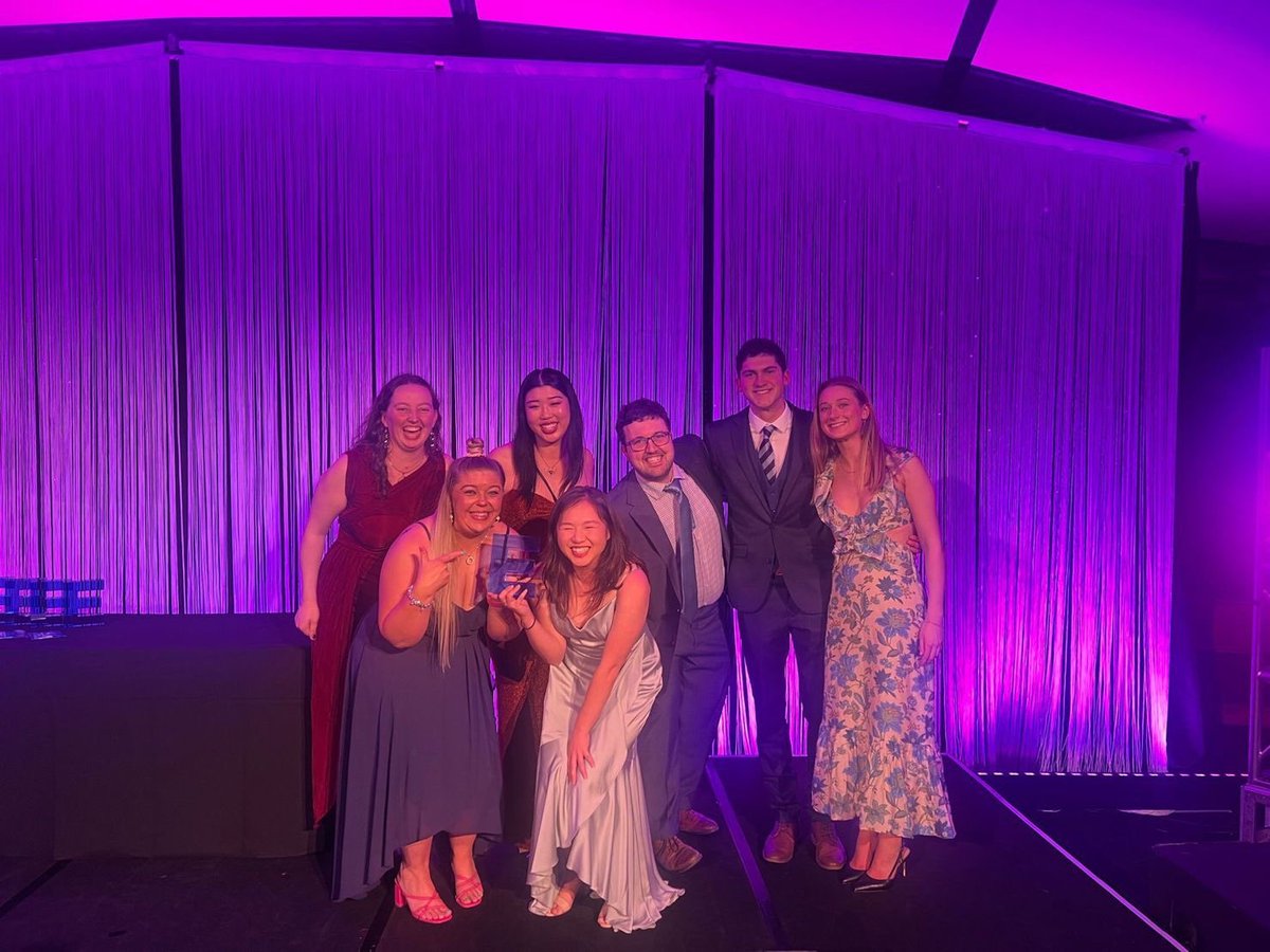 RachaelCWoodNZ's tweet photo. What an incredible night! Can’t believe we won the Engineering Education award at the #ENVIs by Engineering NZ. So proud of everyone who has contributed to ENG ME! @UCNZ @UCEngineering https://t.co/usAZvExpuV