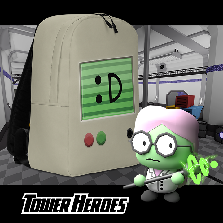 Pixel_bitStudio's tweet photo. We’re giving away a Byte backpack! QUOTE TWEET and MENTION @Pixel_bitStudio for a chance to win. See rules https://t.co/WBMGaIqyUb.
#roblox #towerheroes https://t.co/1c8rBxLvIL