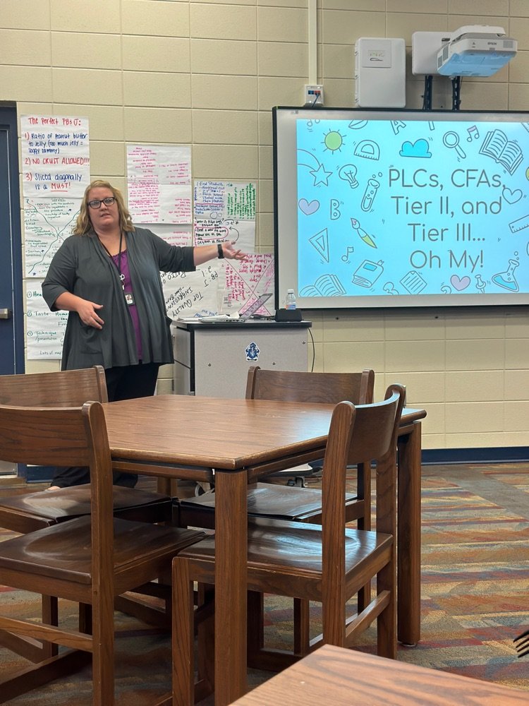 pmssparks's tweet photo. Teachers participated in Professional Development today. They are excited to learn how to best serve our Sparks! #sparkpride #pickensmiddleschool #pickensschools #instructionalcoach #niet #doklevels #learningprogression #altruismo #amistad #reveur #isibindi https://t.co/vihDasO434