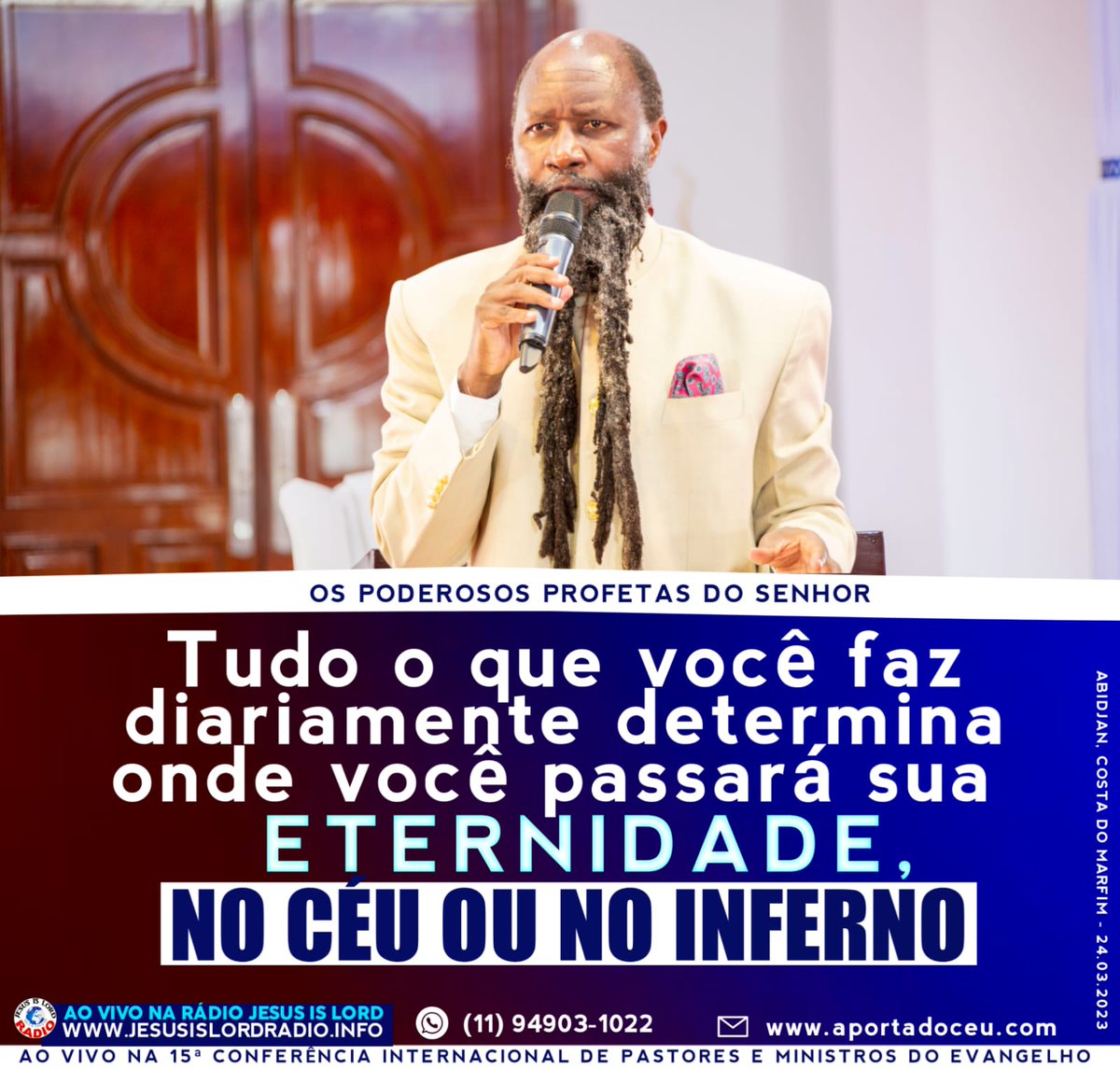 NoeliBento's tweet photo. #UndeniableHealings 
Prestamos atenção na volta eminente de JESUS! https://t.co/IBPakds0ur