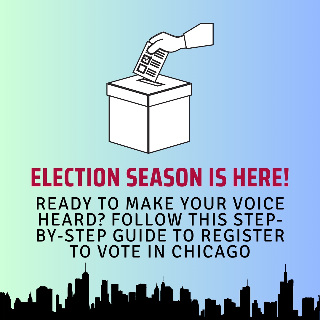 W4LJA's tweet photo. Ready to make your voice heard? Check your eligibility, register online at Chicago Board of Elections before 2-19-24 &amp; update your registration whenever you change your name or address
#RegisterToVote #MakeYourVoiceHeard #ChicagoVotes #CivicDuty #BeInformed #WLJA #YourVoiceCounts https://t.co/7qLVWV88ty