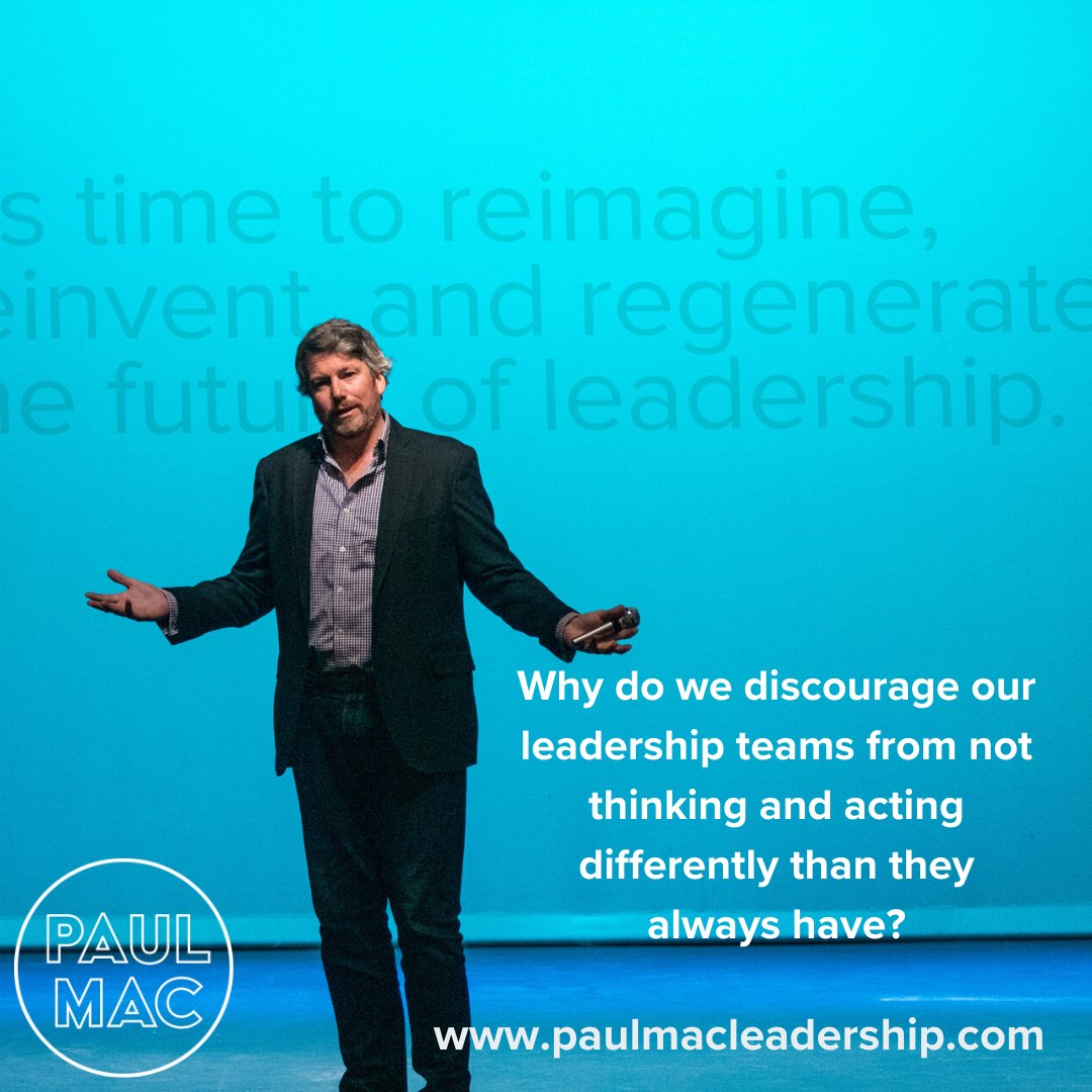 paulmacleadership.com
#disruptivethinking