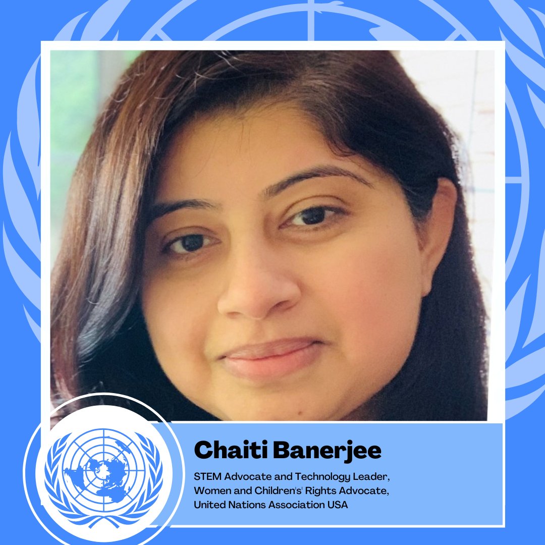 CFCDocumentary's tweet photo. Join @UNAUSA @UNODC for #WorldDayAgainstTrafficking July 30th 

Panelist: Chaiti Banerjee, a STEM Advocate and technology leader, will discuss her dedication to the education and empowerment of women and children worldwide. #EndHumanTrafficking 

https://t.co/iiFLpA9oUs https://t.co/2yid7r2X9H