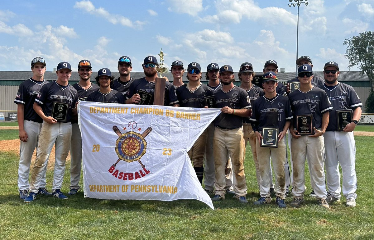 WestmorelandSN's tweet photo. Congratulations to the PA American Legion State Champions Quakertown Blue Jays! It was a pleasure to cover you and the other seven teams in the tournament over the past week. https://t.co/qyXoOBPPRb