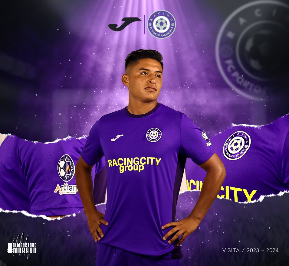 RacingVeracruz_'s tweet photo. ¡LISTA LA PIEL DEL MONSTRUO MORADO! 😈

Estos serán los uniformes que utilizaremos esta Temporada 2023-2024 de la @LigaPremier_FMF . 

¡Próximamente anunciaremos puntos de venta!

#ElMonstruoMorado 😈 https://t.co/a7Po9ka2Un
