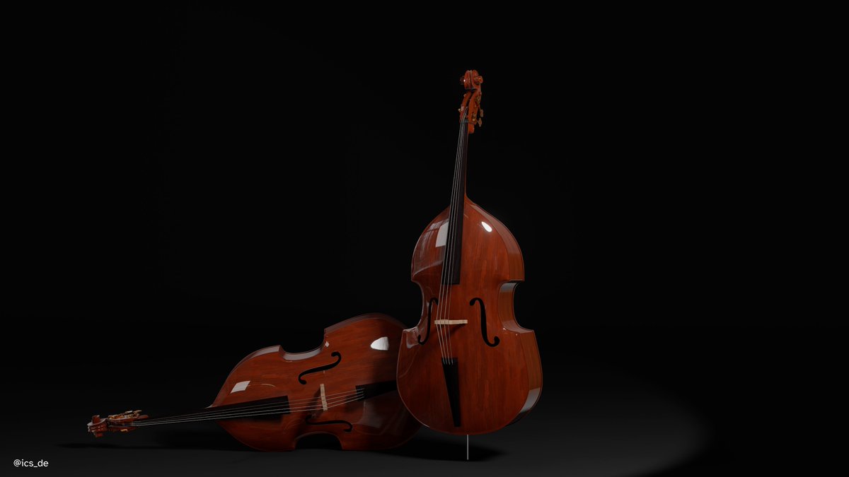 ics_de's tweet photo. Upright Bass - 3D via @artstationhq https://t.co/BhCUtuVY8s

Made with #Blender3D #3D https://t.co/FyWiWQ3hCH