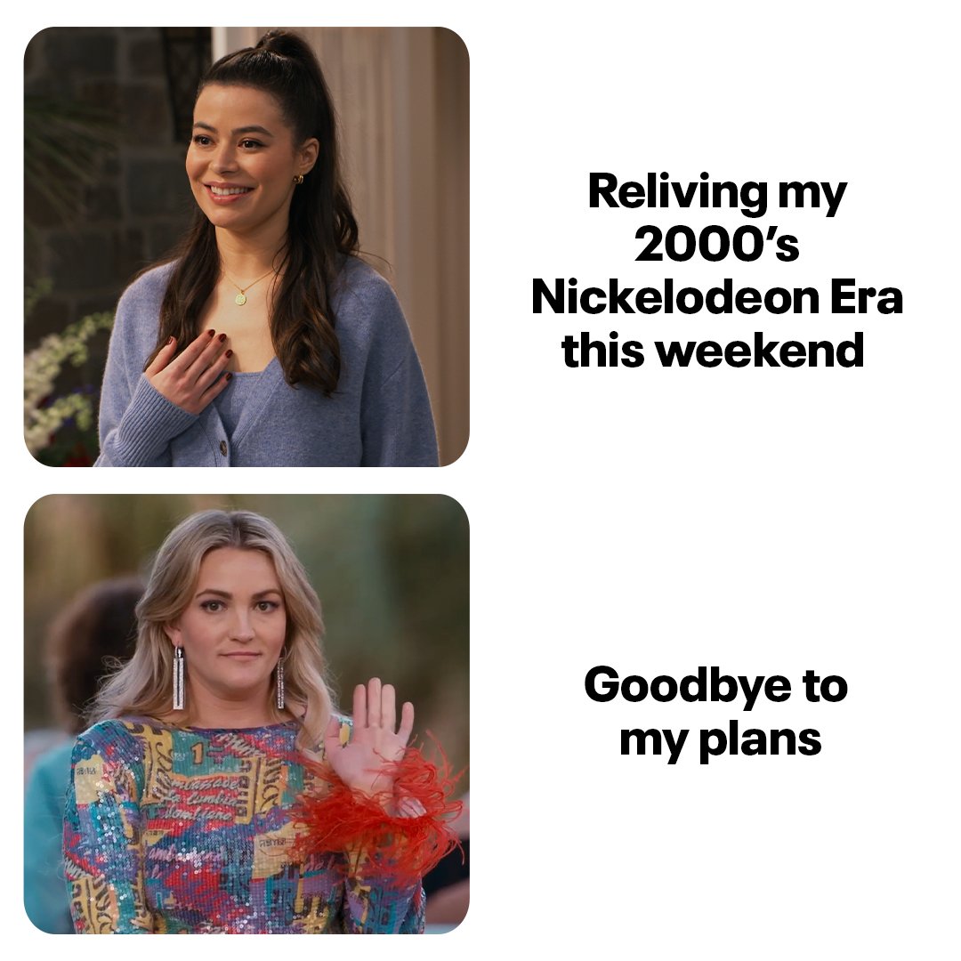 Weekend plans: Secured 🔒 #iCarly #Zoey102
