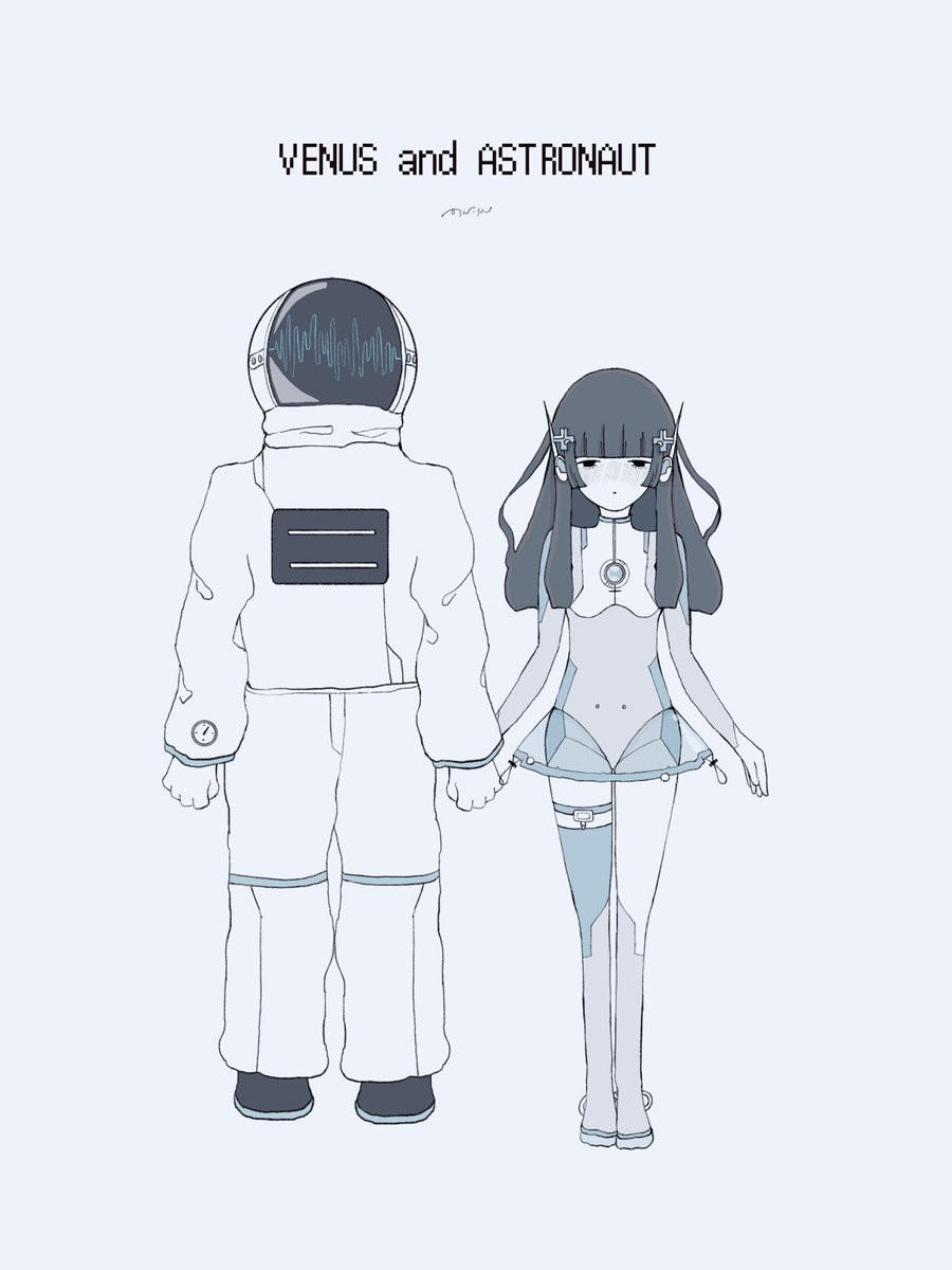 設定など...。
ファンアートなどもぜひお待ちしております...;~;

 #金星人ちゃんと宇宙飛行士くん 