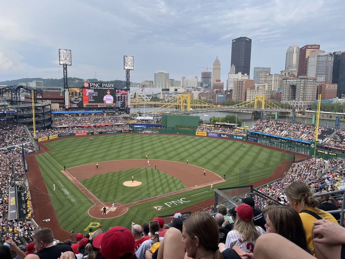 Wilms72's tweet photo. Saved the best view for last-#14. @Pirates https://t.co/XI1VFOAMh8