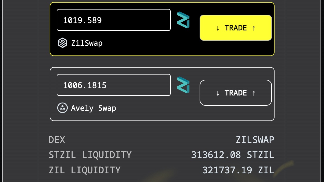 tyronDAO_org's tweet image. The new #TYRON SSI DEX also offers instant unstaking for the @zilliqa cryptocurrency through the use of stZIL liquid tokens, which can be easily sold on the supported DEXs!

tyron.network/tydradex ⚡️

#LSDFi #LiquidStaking

ssiprotocol.notion.site/ssiprotocol/In…