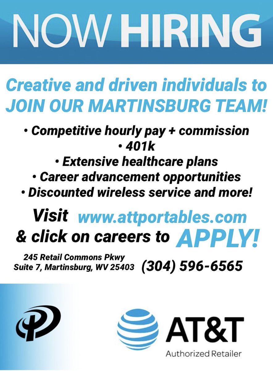 I’m back in my own ‘burg and I’m hiring! Please share 😊