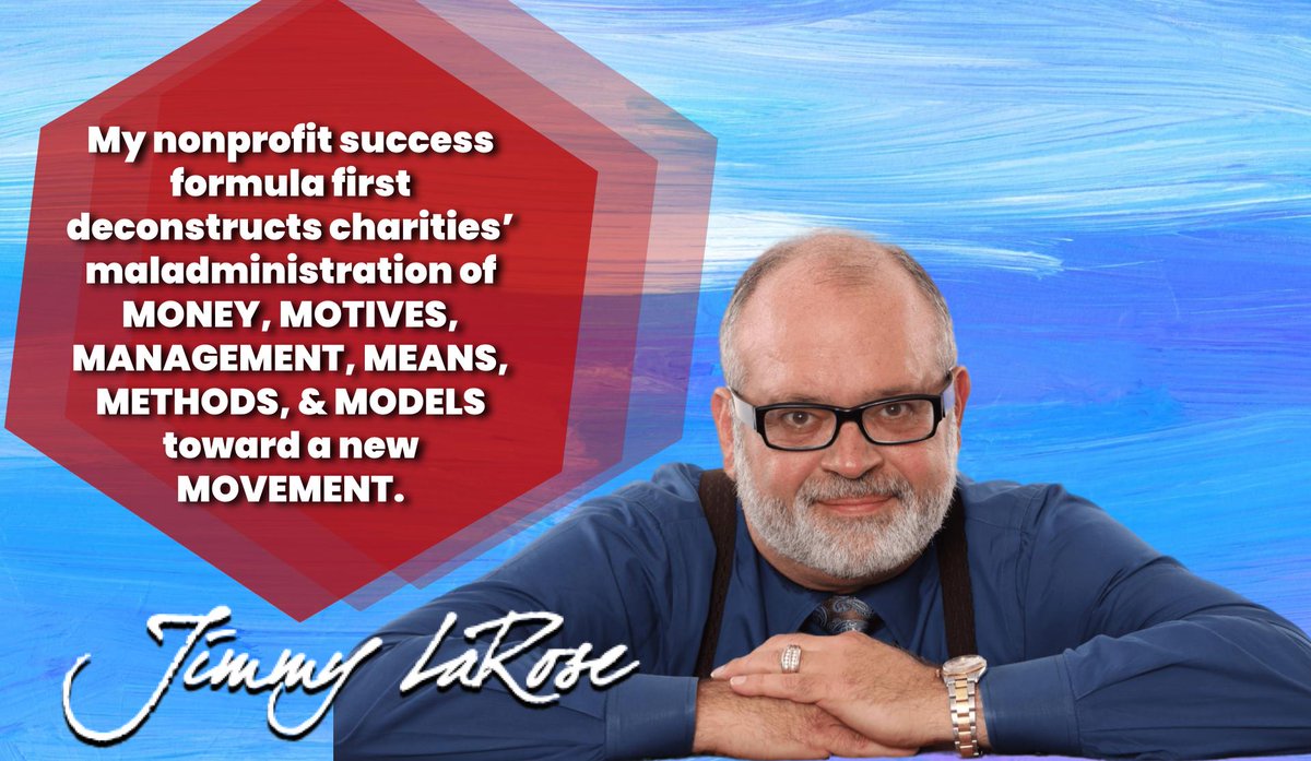 JimmyLaRose's tweet image. #NonprofitInsights #NonprofitWisdom #LearningFromExperience #NonprofitSuccessTips #NonprofitLeadership #StrategicThinking #NonprofitKnowledge #WisdomForGood #GrowthThroughWisdom