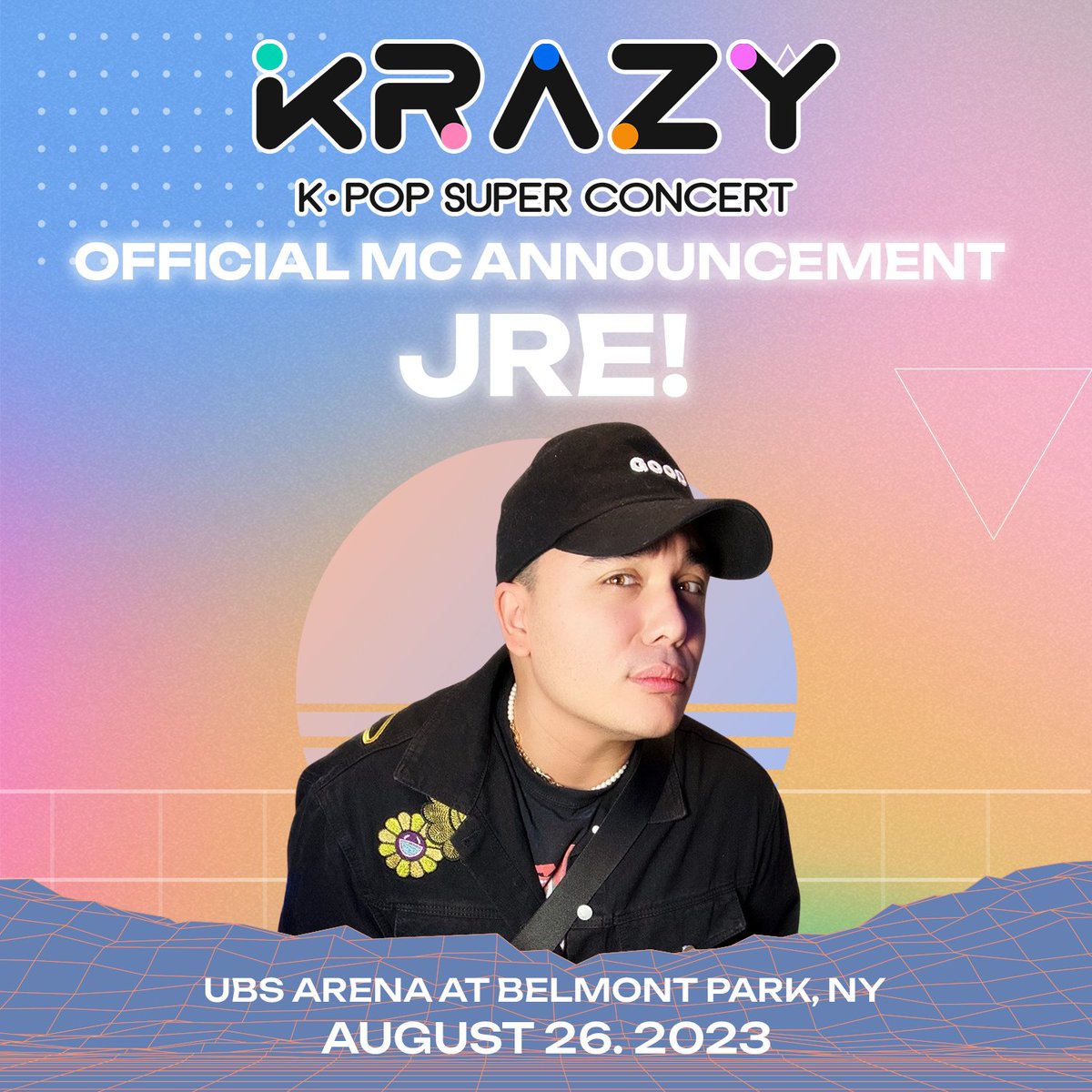 krazyconcert's tweet image. Get ready to be entertained by the one and only JRE as our official MC for the concert! 🎤🎉

Krazy VIP Fan Package A on sale! Link in Bio.

#JRE #MC #KpopCommunity #krazy #krazyforkpop
#kpop #concert #newyork #krazy #krazyconcert #MonstaX #Shownu #Hyungwon #IVE #AB6IX #EunBi