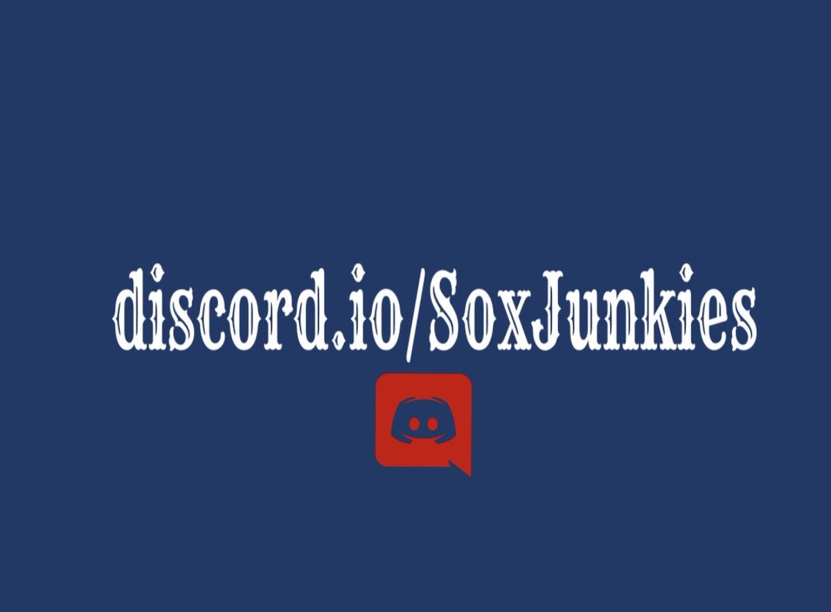 It’s the most exciting time of the year. Trade deadline right around the corner and they let the Sox get hot. If you want a place to discuss games on a daily basis or a place to banter about  the deadline drama, the Sox Junkies discord has you covered. Join w/ the link below👇