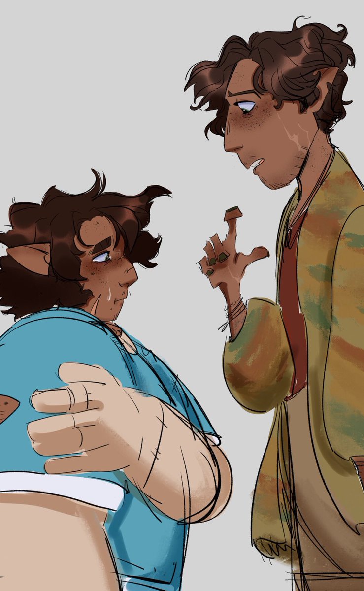 tdubberz's tweet photo. Father and Son. 

#normaloak #sparrowoak #normaloakswallowsgarcia #dungeonsanddaddies #dndads https://t.co/x61lO9cbJo