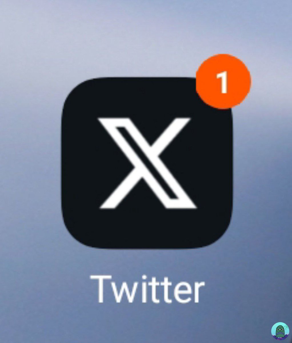 Kaget bangun bangun tengok Logo Twitter jadi diganti beneran, punya kalian udah keganti belum? 💚