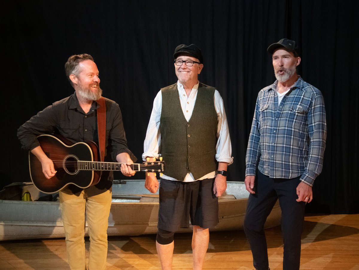 Globus_Theatre's tweet photo. Double show day of Tip of the Iceberg, a musical comedy about two fishermen and best friends who set off for an adventure. Filled with folk music and comedy. Afternoon show at 2 and evening show at 8
Theatre $45 Dinner Theatre $90   Visit https://t.co/TvIpwbiDDt or 705-738-2037 https://t.co/G8d0xJgedA