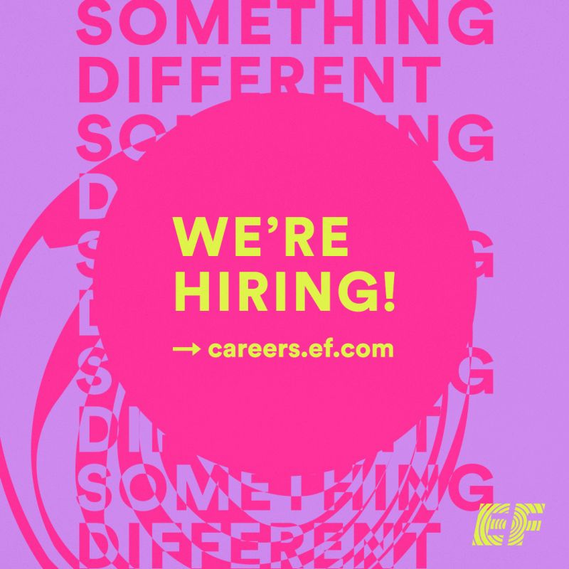 📌EF Education First

Engage in a career path that’s energizing. We’re hiring!

Explore our current openings around the world: fal.cn/3vgtf

#WeAreEF #EFEducationFirst #hiring