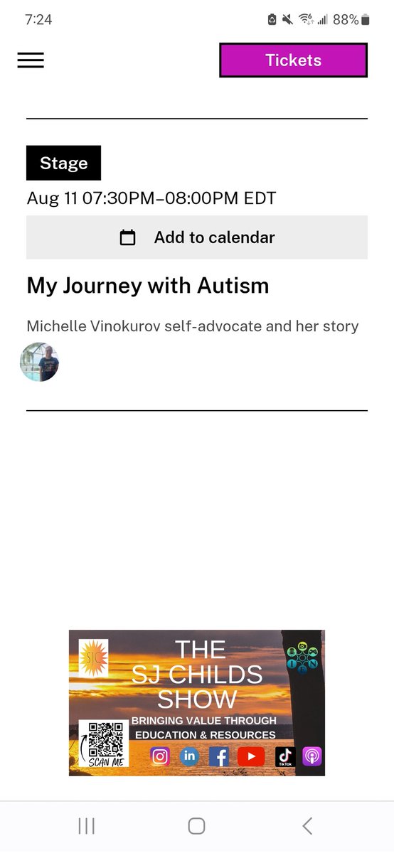 SelfAdvocateMV's tweet photo. I'm the last speaker of the night on day 1 of the 2nd annual virtual autism summit!! So beyond excited to share my journey with autism on Friday August 11th at 7:30pm! Definitely join on then!! ❤️ #keynotespeaker #ExceptionalShell
@FullSpectrumABA @DisruptEdToday @NJAutismThinkT https://t.co/Y4boB17QFX