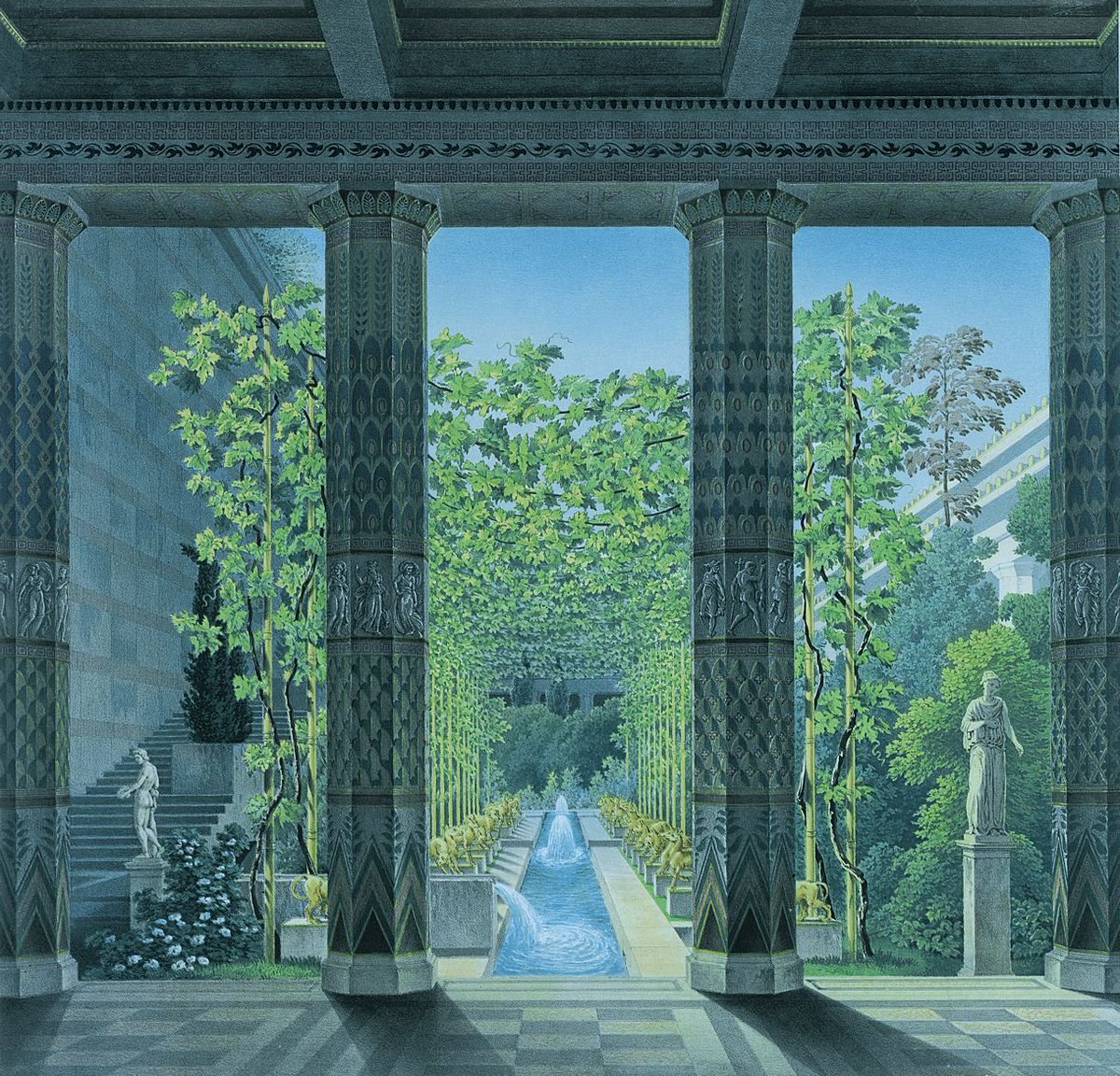 0zmnds's tweet photo. Karl Friedrich Schinkel https://t.co/Jj2CA248ub