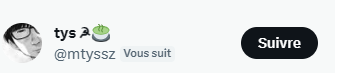 evanmrn's tweet photo. @mtyssz @tombnfc je te rappelle que je te follow back même pas ouuuuuuu https://t.co/yNGpQlwkBC