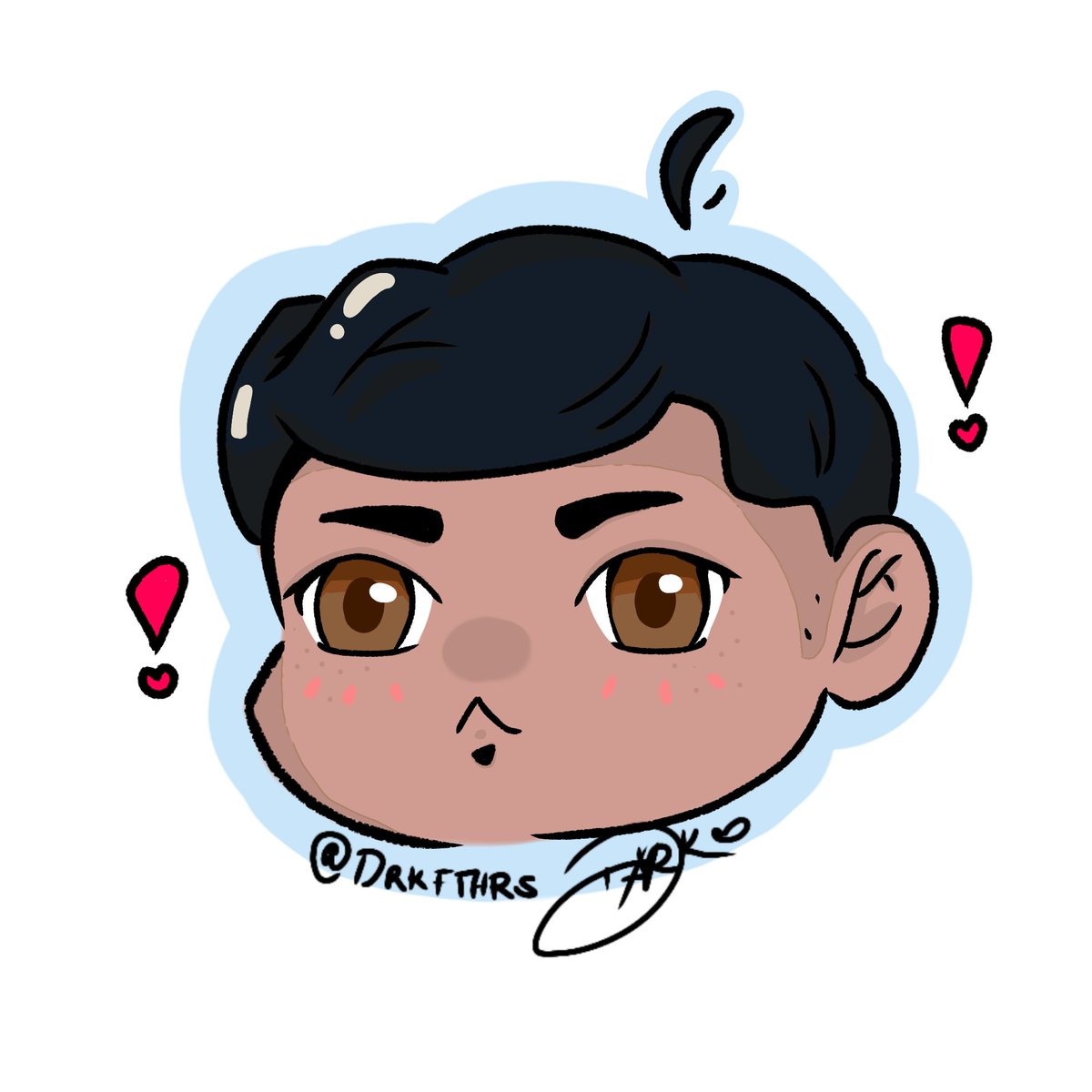 DrkFthrs's tweet photo. @sogolzmr I drew me and my bf as a chibi:>> https://t.co/UjG1S2MR3U