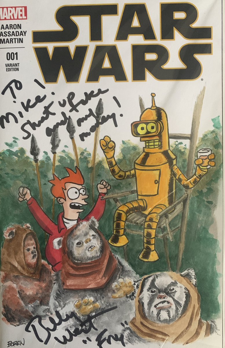 If you can’t share childhood traumas with wonderful people like <a href="/TheBillyWest/">Billy West</a> while showing them the tangible idea of a joke you thought of years ago that was brought to life by your pal <a href="/jdboren/">John Boren</a> who can you share them with? 

Thanks again, Mr. West!