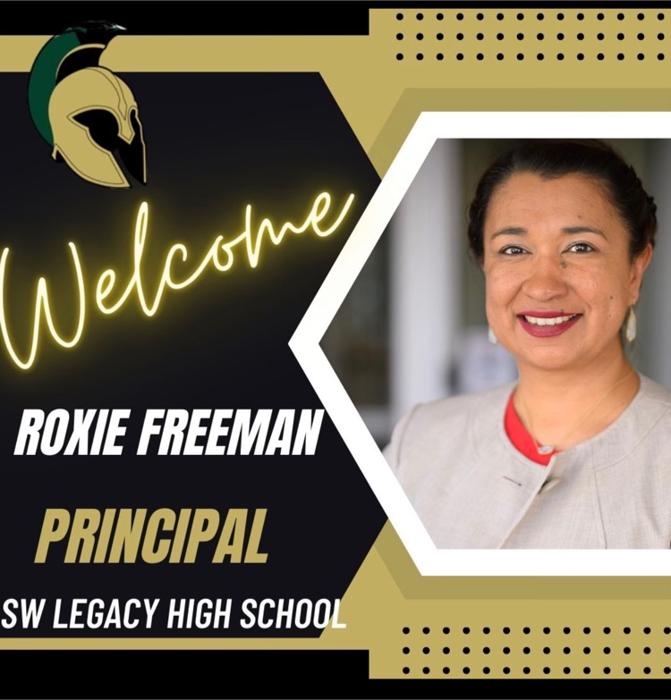 swisd_swlhs's tweet photo. Titan Nation,

Please help us welcome our new Principal, Mrs. Roxie Freeman. We are excited to have Mrs. Freeman lead the next group of Titans. https://t.co/xjPrUFBxXH