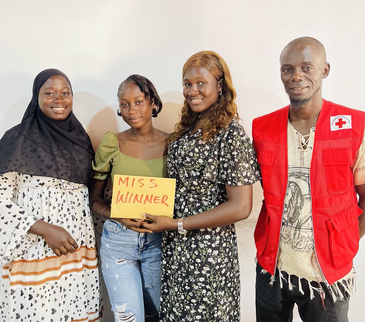kmredcross's tweet photo. @kmredcross has today successfully handed over cash prizes to the outstanding winners of the Miss, Master, and Miming  Competition 2023. Sixty Thousand Dalasis (60.000.00) was paid to the different winners in different categories. https://t.co/tg8d8Y49ey