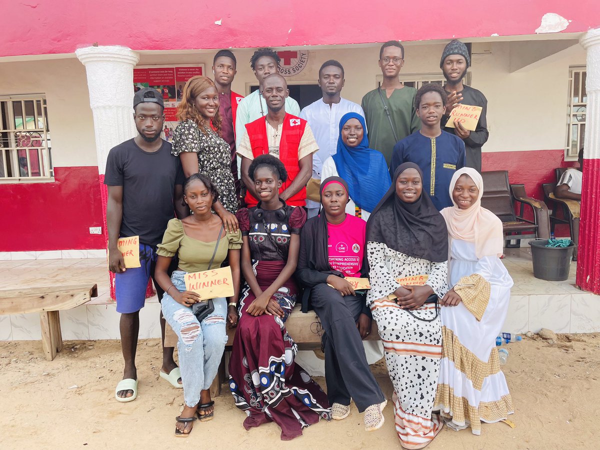 kmredcross's tweet photo. @kmredcross has today successfully handed over cash prizes to the outstanding winners of the Miss, Master, and Miming  Competition 2023. Sixty Thousand Dalasis (60.000.00) was paid to the different winners in different categories. https://t.co/tg8d8Y49ey