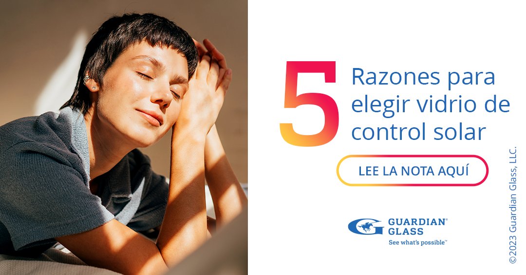 guardianglassmx's tweet image. Si aún no usas vidrio de control solar en tu casa u oficina, aquí te dejamos 5 razones para empezar a hacerlo 👉🏼 bit.ly/3ObwvcQ

#GuardianGlassMexico
#SeeWhatsPossible
#ControlSolar
#VentanasDeControlSolar
#RendimientoEnergético