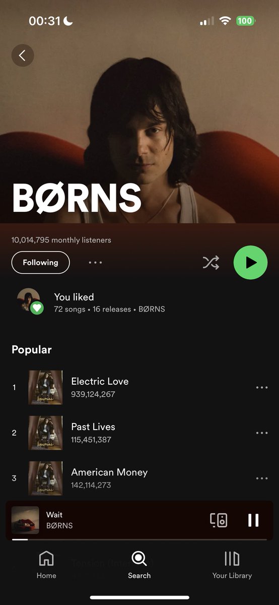 BornsUniverse's tweet photo. 10M monthly Spotify listeners. 
Stream Suddenly 🔴 @bornsmusic https://t.co/QFfv3YQDaK