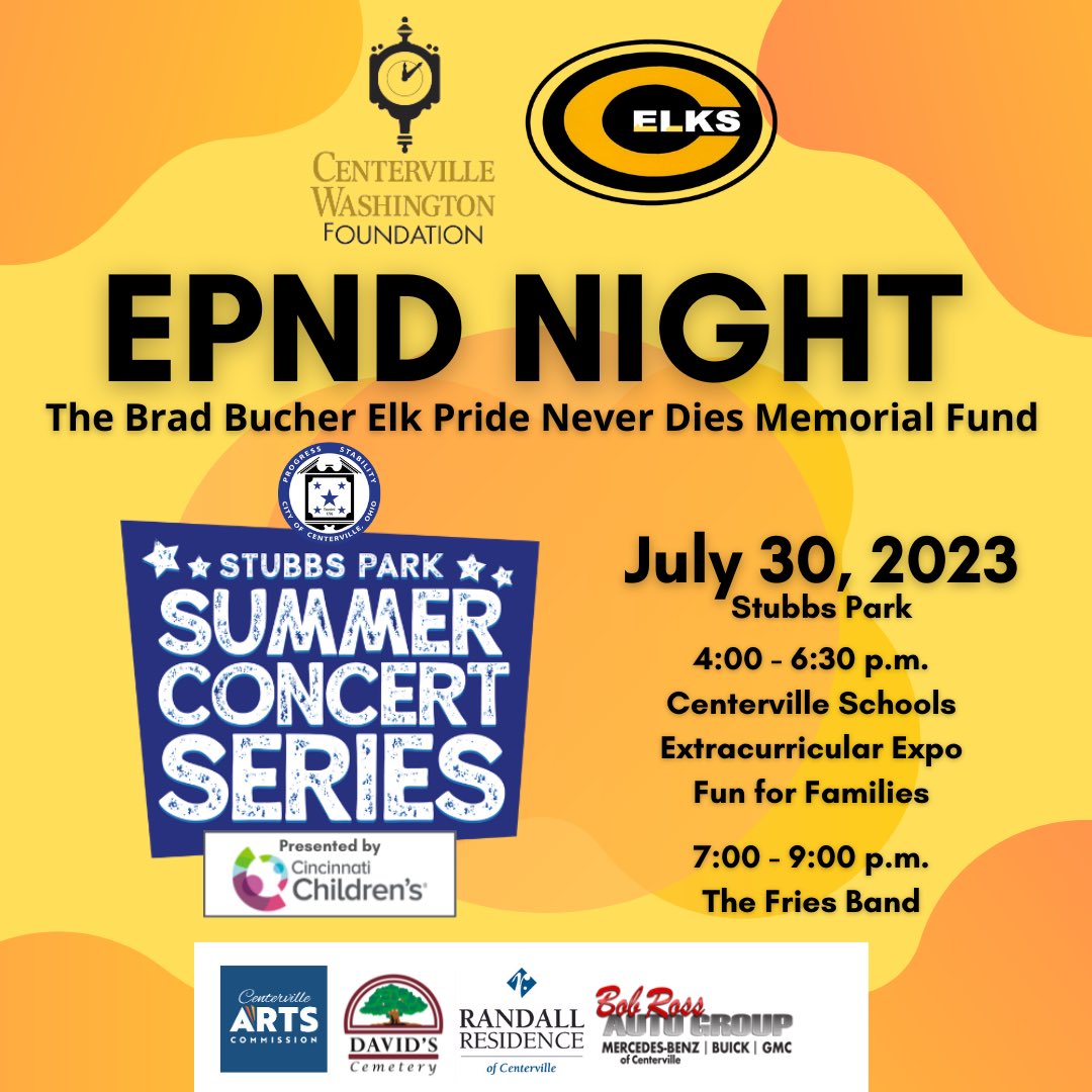 This is also an incredible time for anyone that is curious about Centerville Athletics to come out and learn about all of our programs and come chat with our coaches and representatives as well as parents and players! #EPND