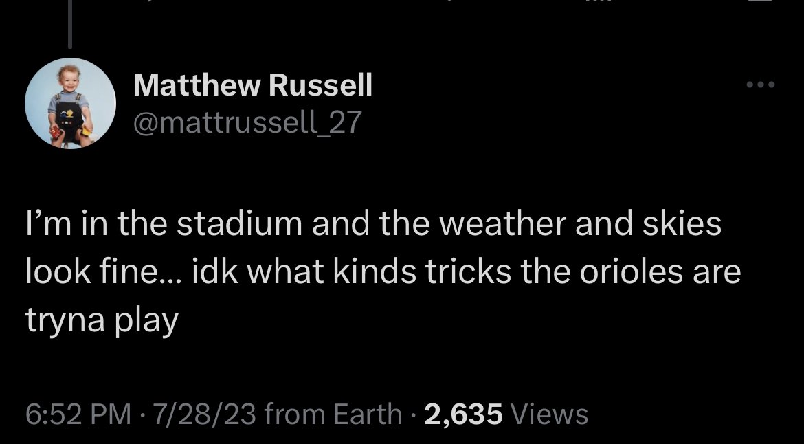 mleone16's tweet photo. @mattrussell_27 Aged well https://t.co/9ccbiMxHWP