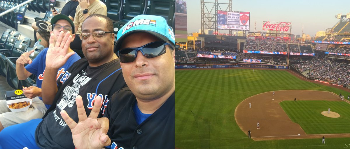 JohnCenaJersey's tweet photo. Fun way to spend a Friday Night here at Citi Field with 2 of my good friends. This is already my 38th Mets Game of the 2023 Season

#LGM #metsfans #CitiField #fridaynightbaseball #july2023 #41seaverway #johncena #metsbaseball #letsgomets #MLB https://t.co/kbaPfmflDm
